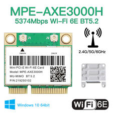 Mini PCI-E WiFi 6E Wireless Card MPE-AXE3000H Tri-Band 802.11AX BT5.2 PC Adapter picture