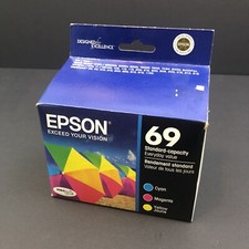 Epson 69 T069520 Tri Color Inkjet Cartridge Pack Expired 9/2015 picture