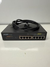 Planet GSD-804P 8-port 10/100/1000 Mbps Gigabit Ethernet Switch 4-port injector picture