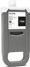 PFI-3700PBK Photo Black Pigment Ink Tank 700ml Replacement for Canon PFI-3700... picture