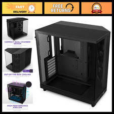 Compact Dual-Chamber Mid-Tower Case | High-Performance Airflow | 3 x 120mm Fans picture