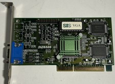SiS 6326 8MB SGRAM AGP VGA Graphics Video Card VA-326 Vintage Retro PC picture
