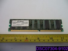 Infineon SDRAM Memory HYS64D16000GU-7-A, A3E23202, 16MX64 128MB, 133MHz picture