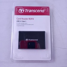 Transcend RDF8 USB 3.1 Multi Card Reader for SD SDHC SDXC UHS CF MicroSD HC New picture