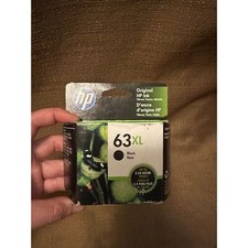 Genuine HP 63XL Black Ink Cartridge EXP 2021 New Sealed Retail Boxed picture