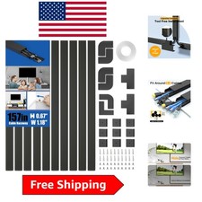 157in  Cord Hider - Modern Paintable Cable Cover for Safe Living picture