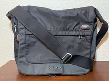 Tumi T-Tech 5112D Messenger Shoulder Bag Laptop Nylon Black VGUC picture