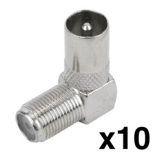 Construct Pro F Female to PAL Male Right-Angle Adaptors (10 Pack) picture