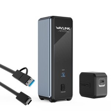 Dual M.2 NVMe SSD Enclosure USB3.2 Gen 2x2 20Gbps Support UASP Trim RAID 0 picture