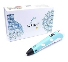 SCRIB3D P1 3D Printing Pen Kit, Adjustable Speed, USB, Filament Bundle, FDM picture