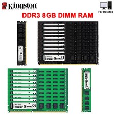 Kingston DDR3 80GB 10x8GB 1333 1600MHZ PC3 1.5V 240-Pin DIMM Desktop Memory RAM picture