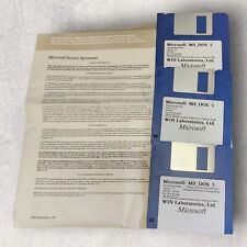 Microsoft MS-DOS Version 5.0 WIN Labratories COMPLETE System Disk & Users Guide picture