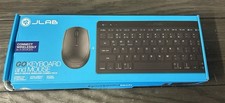 JLab GO Bundle GO Mouse and Keyboard Set Black KMGOBUNDLE4 Brand New picture