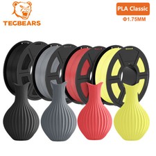 TECBEARS 4kg High Speed PLA Classic 3D Printer Filament 600mm/s 1.75mm No Bubble picture