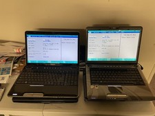 lot 4 Toshiba Satellite (2) A305, (2) A505 Laptops - Parts/Repair Wholesale picture