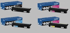 # Brother TN-433 4 Color High Yield Toner Set Genuine OEM USA Stock picture