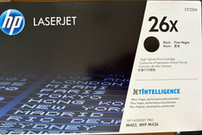 New HP LaserJet 26X High Yield Black Laser Toner Cartridge CF226X, Sealed Box picture
