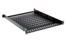 Kendall Howard 1U Vented 4-Point Shelf, 1906-3-008-01 - Lifetime Warranty picture