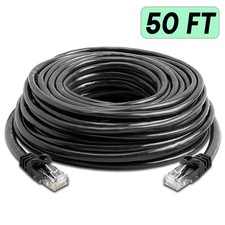 Black CAT6 Patch Cord Ethernet RJ45 Cat6 Cable Network Modem Internet Wire LOT picture