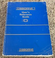 Vintage 1982 Osborne 1 Computer User's Reference Guide, Hogan & Iannamico picture