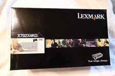 Genuine OEM Lexmark X792 Black Extra High Yield Print Cartridge Toner X792X4KG picture