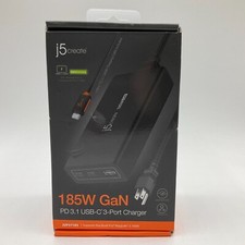 j5 Create 185W GaN PD 3.1 USB-C 3-Port Charging Dock NEW picture