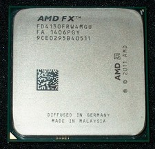 AMD FX-4130  3.8 GHz QUAD-CORE PROCESSOR, FD4130FRW4MGU, AM3+, US SELLER picture