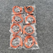 MONOPRICE CAT6A 26 AWG (STP) Ethernet Patch Cable 3ft Lot of 8 picture