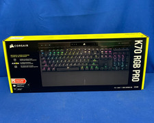 Corsair K70 RGB Pro Mechanical Gaming Keyboard Cherry MX Speed Black-NEW picture