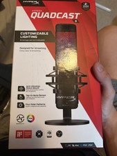 HyperX QuadCast S RGB USB Condenser Microphone - Black picture