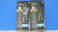 Ultra Pro Universal TV Remote 8 device 8.25 IN black modern led backlit- lot 2 picture