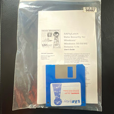 SAFLINK SAFtyLatch Data Security Utility Win95/98/ME Release 1.1h 3.5