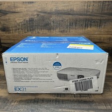 Epson EX31 3LCD Multimedia Projector SVGA 2500 Lumens H309A - New Open Box picture