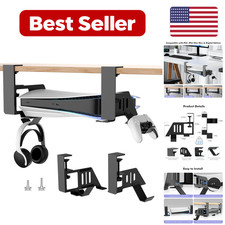 Under Desk Mount - Black Aluminum picture