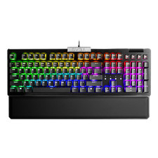 eVGA Z15, Per Key RGB, Silver Linear, Wired, Black, Mechanical Gaming Keybooard picture