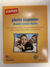STAPLES Photo Supreme Paper 8 1/2