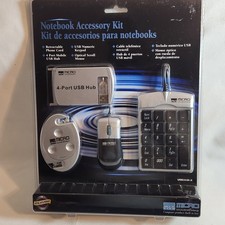 Micro Innovations USB333K-S Notebook Accessory Kit Sealed Laptop Travel Bundle picture