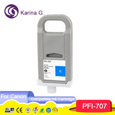 PFI707 PFI-707 PFI 707 Premium Color Compatible Ink Cartridge for  iPF 830 840 8 picture
