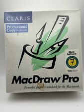 CLARIS MacDraw Pro Promotional Copy Apple Macintosh Vintage Brand New Sealed picture