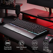 Redragon K512 Shiva RGB Backlit Membrane Gaming Keyboard US Layout - New In Box picture