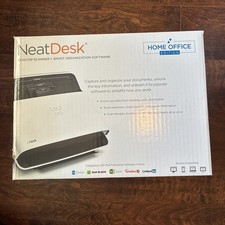 Neat NeatDesk Desktop Scanner & Digital Filing System - Black/White (2005410)... picture