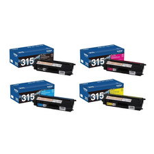 Brother TN-315 4-Color Toner Set for HL-4570CDW MFC-9560CDW Genuine picture