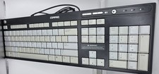 Vintage Compaq 5137 Wired Multimedia Keyboard PS/2 Grey/Black P/N 5188-0989 picture