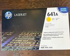 Genuine HP 641A Yellow Toner Cartridge (C9722A) – Original OEM, New picture