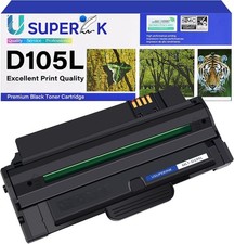 MLT-D105L Compatible Toner Cartridge Replacement for Samsung MLTD105L 105L Use w picture