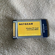 Vintage Netgear Wireless PC Card 32-bit CardBus MA521 picture