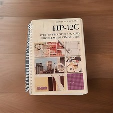 HP-12C  Owner’s Handbook And Problem-Solving Guide Hewlett-Packard Calculator  picture