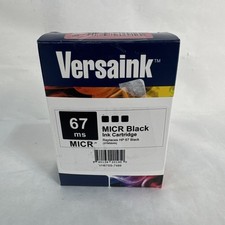 VersaInk-Nano HP 67 MS MICR Black Ink Cartridge for Check Printing picture