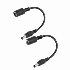 2Pcs DC Power Charger Adapter Converter 7.4x5.0mm Female To 5.5x2.5mm Male ੭ picture