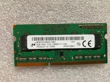 MT8KTF51264HZ-1G6E1 OEM MICRON LAPTOP MEMORY 4GB 1Rx8 PC3L-12800S-11-11-B2(CA68) picture